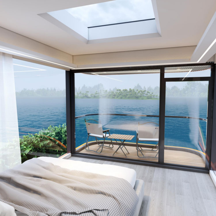 มีความก้าวหน้าในการปฏิวัติในบ้านพักอาศัยในพื้นที่ Scenic Mobile Hotel หรือไม่?